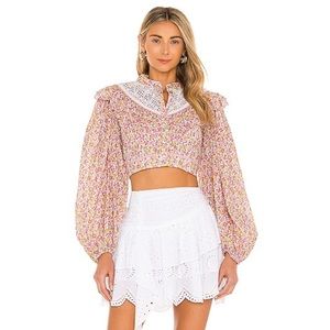 LoveShackFancy Egan Top